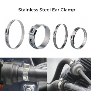 Colliers <span class=keywords><strong>de</strong></span> <span class=keywords><strong>serrage</strong></span> pour tuyau <span class=keywords><strong>à</strong></span> une <span class=keywords><strong>oreille</strong></span> en acier inoxydable <span class=keywords><strong>de</strong></span> 7,9 <span class=keywords><strong>à</strong></span> 9,5 mm avec insert - Product Image 5