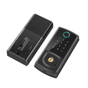 Automatic Wireless Remote Control Digital Security Smart <b>Fingerprint</b> <b>Door</b> <b>Lock</b> Tuya - Product Image 1