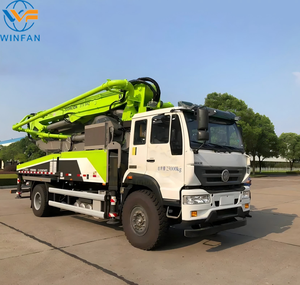 Bomba de Concreto Usada Zoomlion 38X-5RZ Montada en Camión, 37.1M, Diésel, 5 Secciones, Configuración Original, Cumple con las Normas de Exportación - Product Image 6