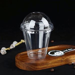 Vasos de Plástico Transparente Desechables con Diseño de Oso Personalizado, 78 mm, para Café Helado, Jugo, Té, con Logotipo Personalizable - Product Image 3