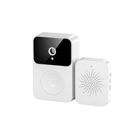 Timbre Inteligente con Intercomunicador Visual AI, Videoportero Eléctrico MINI con Cámara WIFI y Almacenamiento en la Nube, Sistema de Seguridad para el Hogar