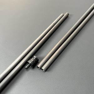 11,8 12,4 12,5 12,8 13mm eje de Taco de carbono hueco en blanco <span class=keywords><strong>Tacos</strong></span> De billar producto - Product Image 2