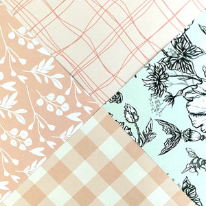 Gf 24 tấm 6 "X6" Dễ Thương Hoa tùy chỉnh khuôn mẫu handmade DIY Craft nền <span class=keywords><strong>Pad</strong></span> chết cắt scrapbooking giấy gói - Product Image 5