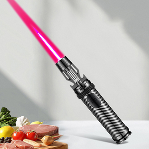 Accendino per pistola a spruzzo per birra a doppia faccia ad alta potenza di fuoco gonfiabile in metallo accendino per torcia a fiamma rossa - Product Image 1