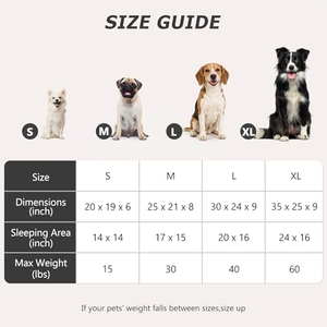Eco-Friendly Solid Pattern Dog <b>Bed</b> Universal Square <b>Nest</b> for Dogs All Seasons Removable Washable 100% Polyester Fill Made Cloth - Product Image 6