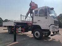 Camion-grue mobile de pointe pour la préhension de briques, 6 tonnes, télécommandé, hydraulique, avec composant moteur Huade de dernière génération, qualité supérieure, prix le plus bas