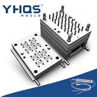 Molde de inyección de plástico de alta precisión YHQS para juego de buretas, juego MV, cámara y punta, para sistemas de canal frío/caliente