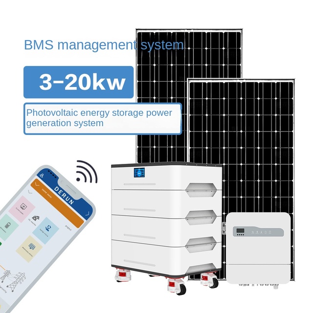 Solar Power Generation System Household Off-Grid UPS Battery Inverter Integrated Photovoltaic Energy Storage Power Supply