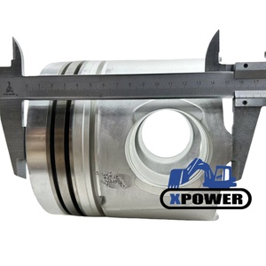 ชุดลูกสูบ XPower Liner ใหม่ รุ่น 4913795 สำหรับเครื่องยนต์ดีเซล KTAA19G6 K19 ใช้กับรถขุดตีนตะขาบ - Product Image 4