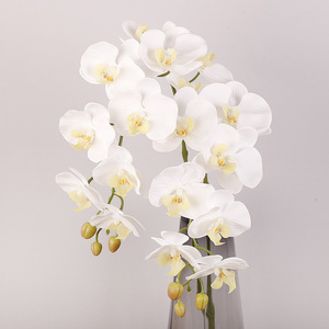 Orquídeas Phalaenopsis Artificiales, 9 Cabezas, 98 cm de Largo, Textura Realista, PVC, Plástico Suave, para Sala de Estar y Mesa de Comedor - Product Image 2