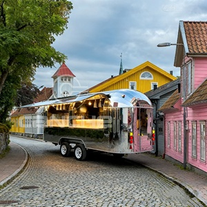 Camión de Comida Rápida Móvil Tipo Remolque Más Vendido en EE. UU., con Número de VIN, para Pizza y Tacos - Product Image 1