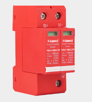 Dispositif de protection contre les surtensions DC SPD 2P 3P 20KA 40KA AC385 1000VDC, protecteur de tension, parafoudre solaire photovoltaïque