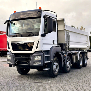 Camion benne d'occasion MAN 35.460 8x4 de 2017, capacité 50t, diesel, robuste, pour transport et travaux d'ingénierie - Product Image 1