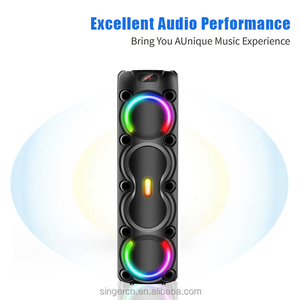 Enceinte de karaoké extérieure GY-4801 BT 4*8 avec éclairage LED RGB sans fil, home cinéma, sortie d'usine en Chine - Product Image 2