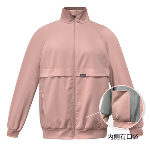 Chaqueta Médica de Manga Larga con Cuello Alto y Bolsillos Grandes, Tela Dobby, Unisex, Blusa Médica de Alta Calidad para Enfermeras, para FBA - Product Image 2