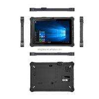 Tablette PC robuste industrielle 12 pouces HD LTE, système d'exploitation Windows 11, étanche IP65, résistante à la poussière et aux chocs, 16+128 Go, fonctionnalités WiFi et NFC
