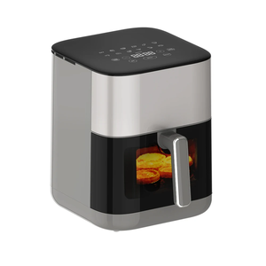 Nueva Freidora de Aire Digital Eléctrica con un Solo Toque y Pantalla LED, para Uso Doméstico y Exterior, Capacidad de 4.1-5L, Revestimiento Antiadherente de PTFE - Product Image 4