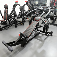 Presse de banc de gymnastique robuste professionnelle équipement de musculation Machine de levage de puissance presse de poitrine Super incliné pour la salle de sport
