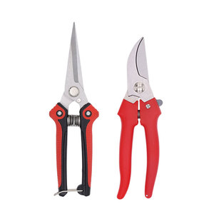 Lu Ban Stainless Steel Pruning Shears 60mm Butterfly Structure For Gardening Shrubs Orchards - Product Image 5