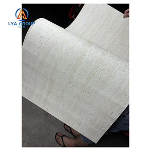 กระเบื้องหินอ่อน Travertine แบบยืดหยุ่นสำหรับตกแต่งผนังในภูมิภาคตะวันออกกลาง กระเบื้องดินเหนียว Travertine แบบยืดหยุ่น 3 มิติสำหรับตกแต่งผนัง - Product Image 2