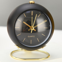 Réveil silencieux simple en quartz avec veilleuse et minuterie, idéal pour les enfants et les étudiants, cadeau, vente en gros