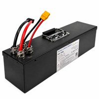 Baterai Lithium Kustom 60V 16Ah 960Wh NMC dengan Casing Logam untuk Sepeda Motor Listrik, Sepeda Komuter Perkotaan, dan Kendaraan Mobilitas Pribadi