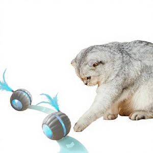 Juguete Interactivo Inteligente para Mascotas, Pelota Rodante para <span class=keywords><strong>Perros</strong></span> y Gatos, con Evitación Automática de Obstáculos, Alivia la Ansiedad por Separación, Grado Alimenticio - Product Image 1