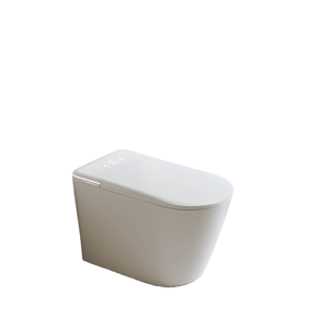 Articles sanitaires modernes Capteur de pied de <span class=keywords><strong>WC</strong></span> intelligent Nouveau design Intelligent allongé S-Trap Salle de bain Toilette avec siège télécommandé - Product Image 1