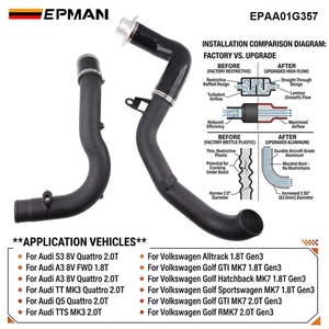 Kit de Tuberías de Intercooler EPMAN para VW Golf GTI R MK7 Audi A3 S3 EA888 GEN3 1.8T 2.0T <span class=keywords><strong>TSI</strong></span> EPAA01G357 - Product Image 5