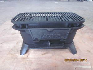 Sportsman portatile <span class=keywords><strong>barbecue</strong></span> Grill giardino Patio cortile caminea griglia <span class=keywords><strong>barbecue</strong></span> in ghisa da campeggio all'aperto griglia a carbone - Product Image 5