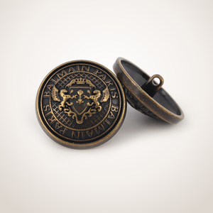 Boutons métalliques décoratifs pour vêtements, attaches pour uniformes et vêtements d'extérieur - Product Image 1