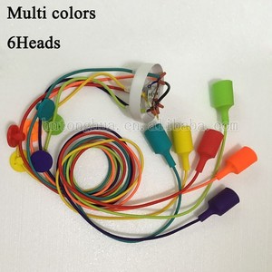 Đầy Màu sắc Silicone E27 giữ Đèn <span class=keywords><strong>LED</strong></span> treo dây Retro trang trí DIY đèn ổ cắm cho ánh sáng mặt dây chuyền - Product Image 5