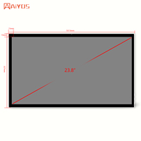 Pantalla Táctil Comercial Android de 23.8 Pulgadas para Publicidad, Señalización Digital de Pared con Animación para Tiendas Minoristas y Centros Comerciales