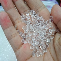 Granulés de résine élastomère polyoléfine (POE) de couleur blanche transparente, matière première