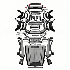 G500 <span class=keywords><strong>G63</strong></span> W463สำหรับ Mercedes G-G900จรวดแบบแห้งคาร์บอนชุดบอดี้สปอยเลอร์ประสิทธิภาพสมบูรณ์ส่งตรงจากโรงงาน - Product Image 1