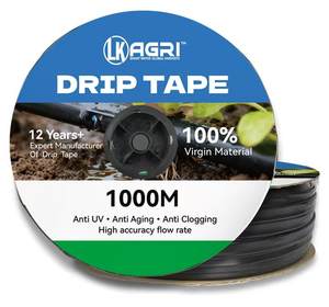 أنبوب تنقيط 16 مم لنظام الري بالتنقيط، شريط/أنبوب/خرطوم تنقيط مزدوج الفتحات للدفيئات والخضروات والفواكه - Product Image 2