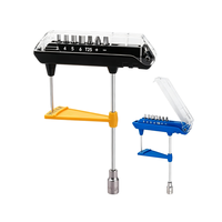 Clé dynamométrique multi-outils Worldcycle TL-12 avec poignée en nylon, douilles CrV et embouts en acier inoxydable – Outil de réparation de vélo de route portable et étanche