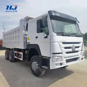 6x4 8x4 nouveau camion à benne basculante Sinotruck Howo camions à benne basculante utilisés