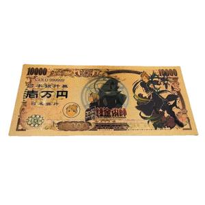 Japanische Anime Alchemist Gedenkmünze Plastik-Sammelkarte 24K Vergoldete Folien-Banknote Anime Gold-Banknote - Product Image 4