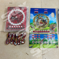 Kit de machine d'arcade de flipper SQX Mario - Connectivité USB en métal, résistant aux intempéries, garantie 1 an, utilisation en intérieur