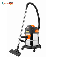 Aspirateur portatif électrique commercial GR25LA 1600W en acier inoxydable pour voiture, extérieur, hôtel, garage, usage domestique