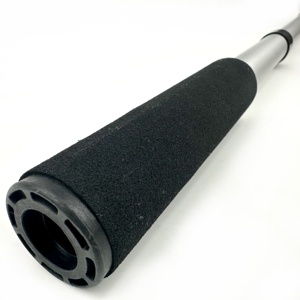 Yep 9" Cadre de <span class=keywords><strong>rouleau</strong></span> à <span class=keywords><strong>peinture</strong></span> mural sans cage, avec poignée en mousse de haute qualité, tige télescopique extensible chromée, DIY OEM - Product Image 5