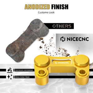 Montante per manubrio in alluminio niceckc rilocazione piastra di trazione supporto per Harley Low Rider <span class=keywords><strong>El</strong></span> <span class=keywords><strong>Diablo</strong></span> 2022 Road Glide FLTRX - Product Image 3