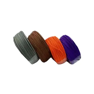 Super calidad 6KV 26awg 1,5mm cables de cobre de goma de silicona cables eléctricos flexibles resistentes al calor
