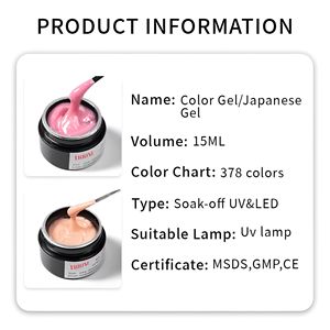 TRIONE/OEM Kit de vernis gel épais pigmenté pour <span class=keywords><strong>dessin</strong></span> au trait, Gel UV coloré pour peinture d'ongles, Gel araignée pour nail art et usage en salon - Product Image 3