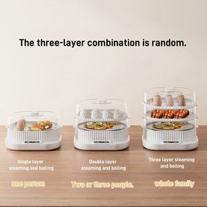Nouveau <span class=keywords><strong>cuiseur</strong></span> à <span class=keywords><strong>vapeur</strong></span> portable <span class=keywords><strong>sans</strong></span> <span class=keywords><strong>BPA</strong></span> 10L LFGB, Rohs pass <span class=keywords><strong>cuiseur</strong></span> à <span class=keywords><strong>vapeur</strong></span> électrique - Product Image 4
