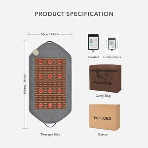 Healthymate Circuito Electrónico Tejido Profundo Thai Isqueez Fleece Imágenes Dawn Fraser Masajeador de Pies Colchón Almohadillas Cuerpo Rodilla Calor - Product Image 6