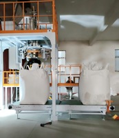 Machine de conditionnement de pesage de remplissage de sac de tonne manuelle de haute précision Applications chimiques de poudre de Graphite de son de farine