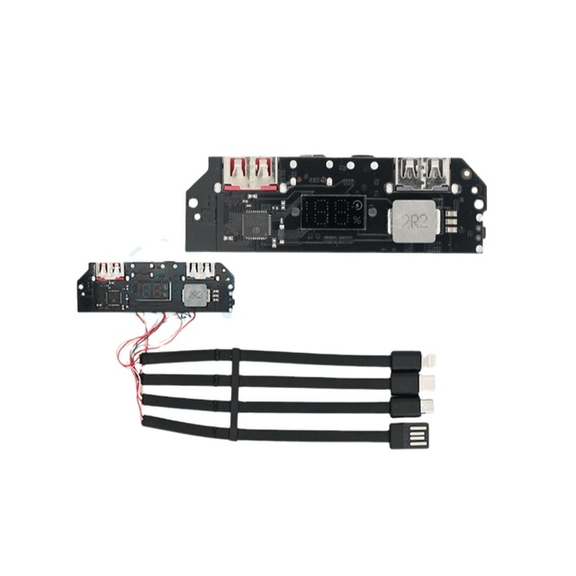 22.5W Full Protocol Fast Charging Built-in Power Bank PCB Circuit Board Four Wire Mobile Power Supply Motherboard DIY Module