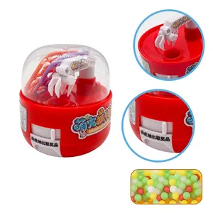 Cápsula Mini Animal Catcher Brinquedos interativos Crianças Criança Mini Garra Máquina Catching Grabbing Doll Machine